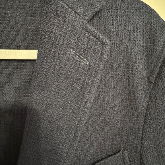 The Gigi | Angie unstructured navy blue jacket/blazer EU size 48 US 38 - Picture 7 of 11